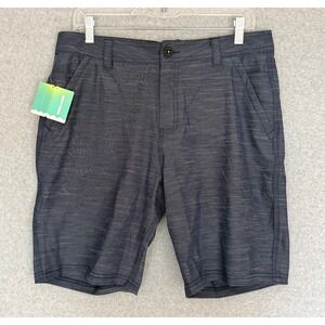 NEW! Sea-Doo Walk Shorts Men Medium Marine Navy 20" Hybrid Board Shorts NWT